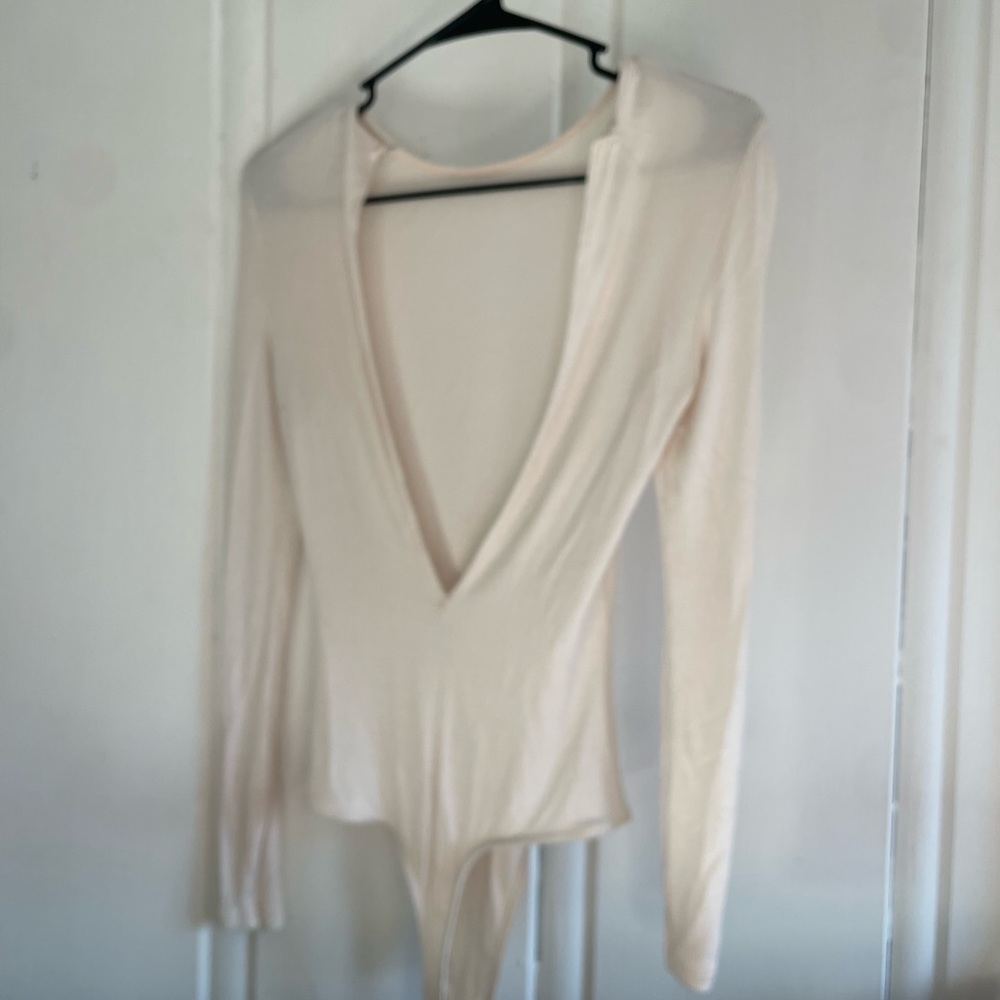 Backless American Apparel bodysuit